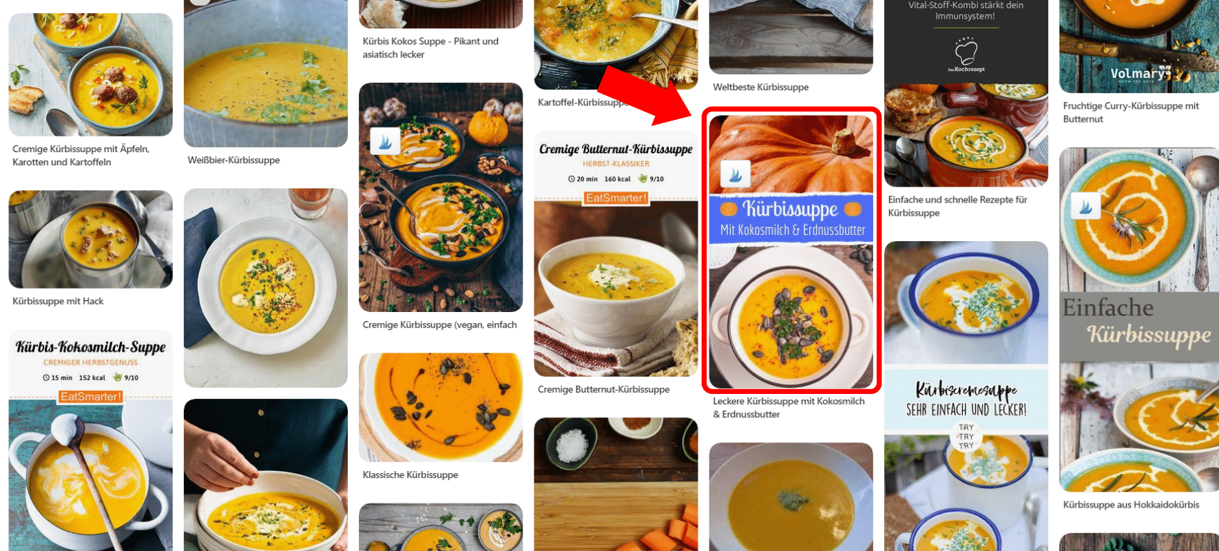 (11) Pin Beispiel Kürbissuppe