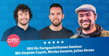 SEO für Fortgeschrittene in Online Seminar