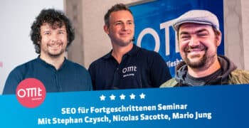 SEO für Fortgeschrittene in Online Seminar