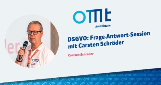 DSGVO: Frage-Antwort-Session mit Carsten Schröder