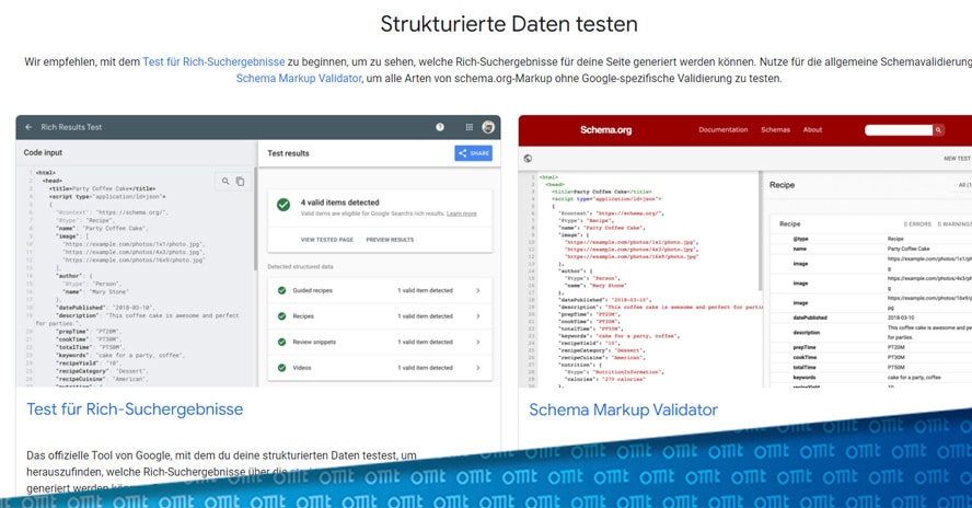 Was sind strukturierte Daten und wie werden sie eingesetzt?