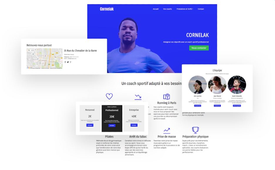 Orson.io Templates Homepage