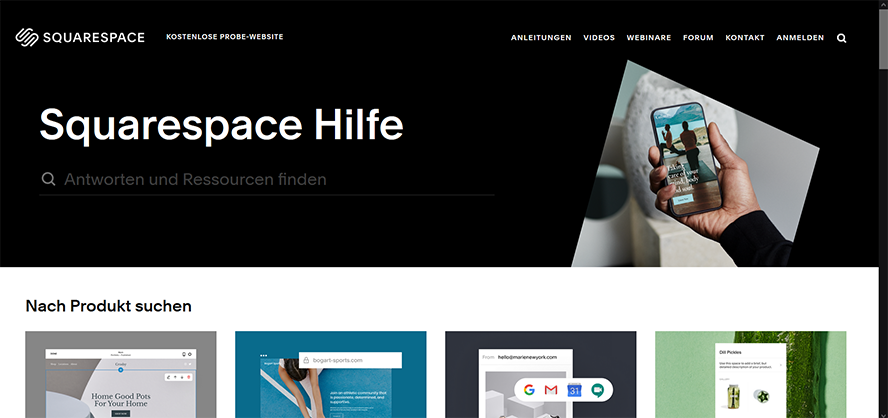 Squarespace_Hilfe-Bereich