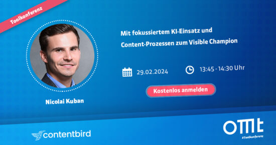 contentbird - Toolkonferenz 2024