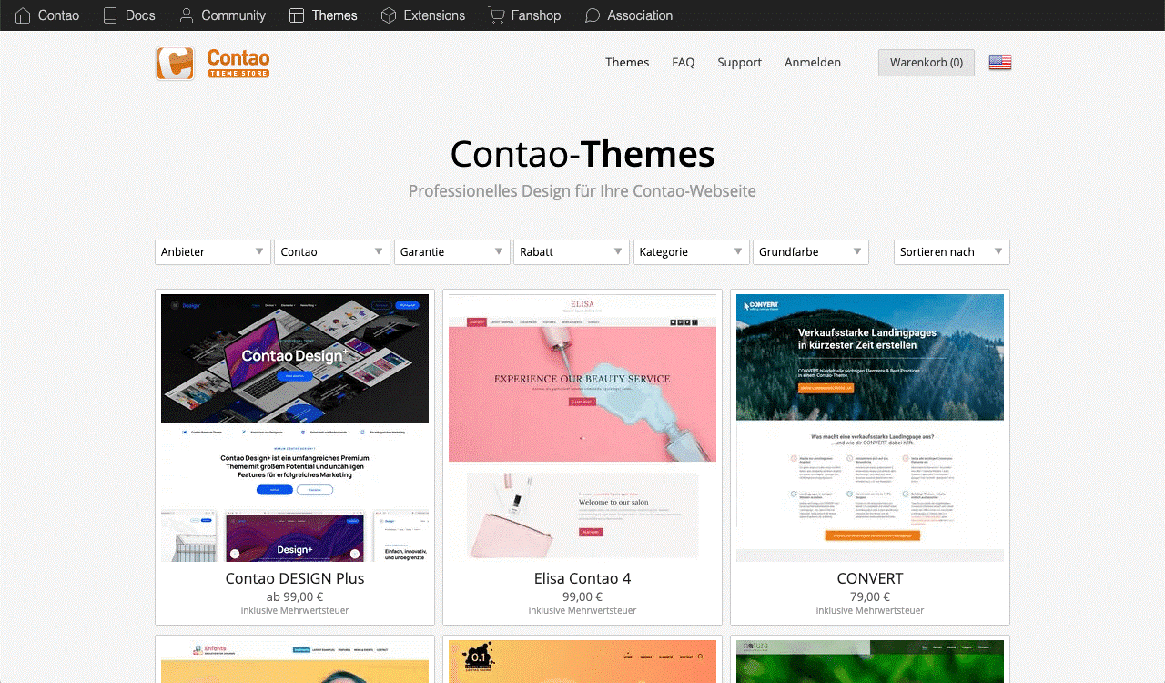 Contao Themes