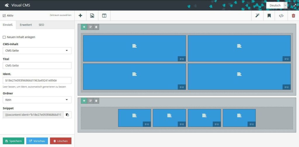 OXID CMS