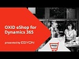 Oxid eShop für Microsoft Dynamics 365