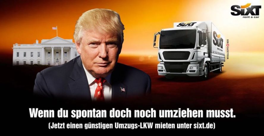 Sixt - Autovermietung Memes - Trump