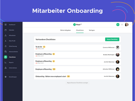 Mitarbeiter Onboarding