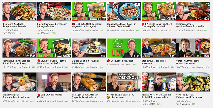 Rezepte auf Let_s Cook OMT