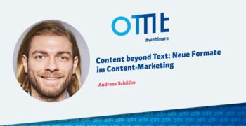 Content beyond Text: Neue Formate im Content-Marketing