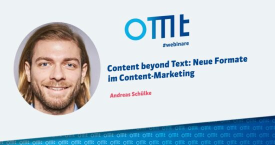 Content beyond Text: Neue Formate im Content-Marketing