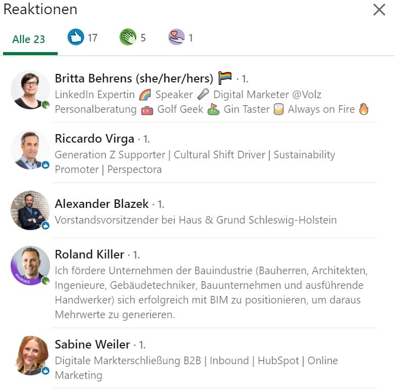 Analyse_Beitrag_LinkedIn_Reaktionen