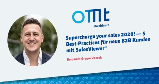 Supercharge your sales 2020! — 5 Best-Practices für neue B2B Kunden mit SalesViewer®