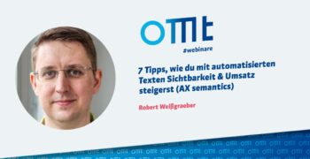 7 Tipps, wie du mit automatisierten Texten Sichtbarkeit & Umsatz steigerst (AX semantics)