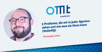 Das HQ - Webinar - 5 Probleme, die wir in jeder Agentur sehen und wie man sie lösen kann