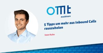 Matelso - Webinar - 5 Tipps um mehr aus Inbound Calls rauszuholen