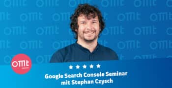Google Search Console Seminar mit Stephan Czysch in Frankfurt am Main