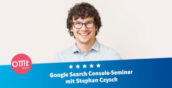 Google Search Console Seminar mit Stephan Czysch in Frankfurt am Main