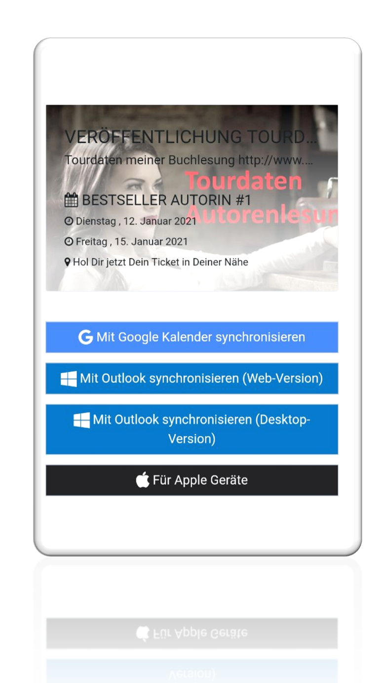 Jumpbird Kalender synchronisieren: Google, Outlook (Web- und Desktopversion)