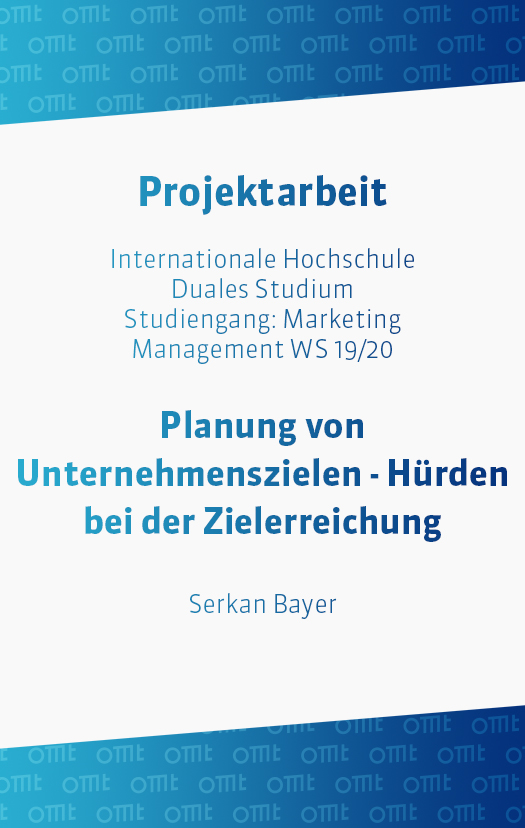 Planung von Unternehmenszielen – Hürden bei der Zielerreichung