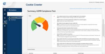 Summary GDPR Compliance Test consentmanager
