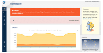 consentmanager Dashboard