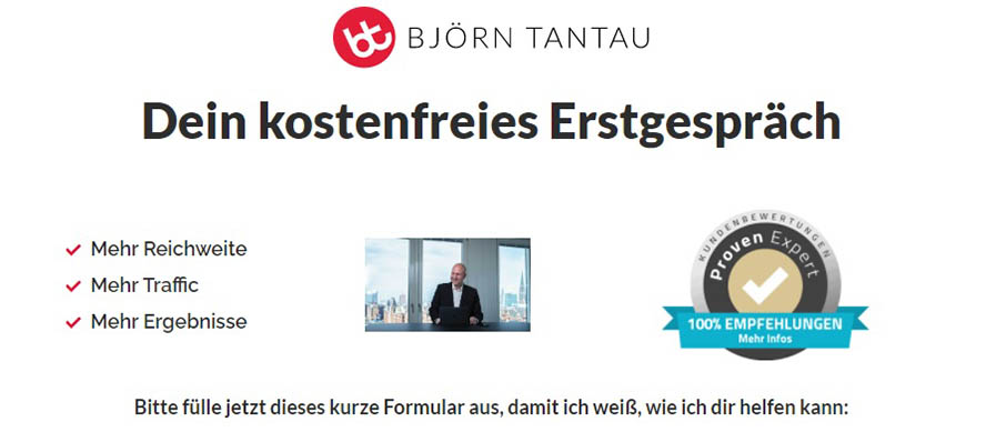 kontaktformular-social-proof