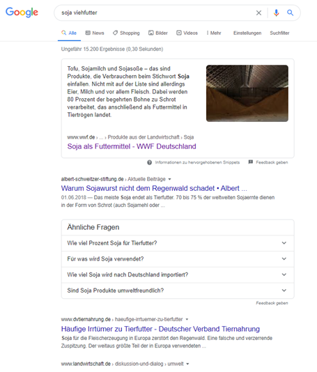 Google Beispiel Artikel