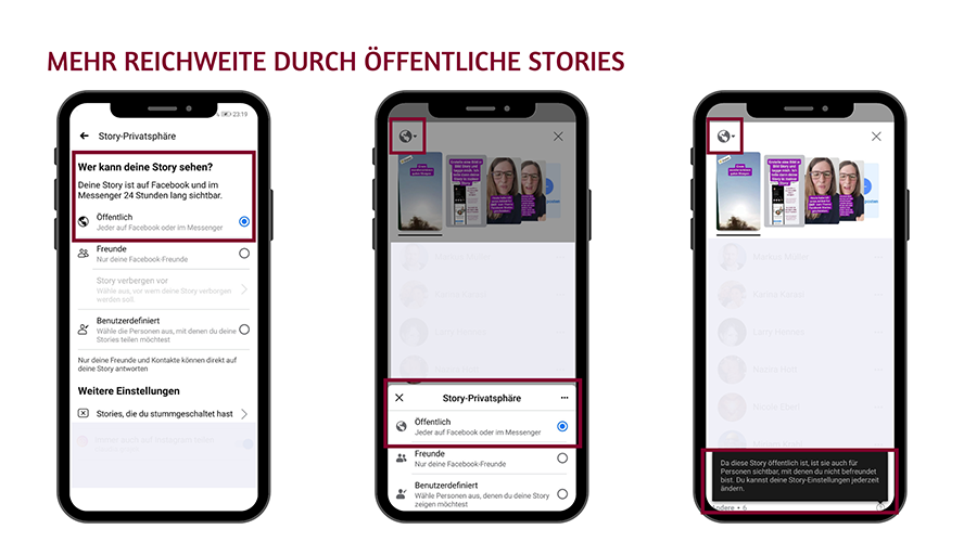 Öffentliche Stories