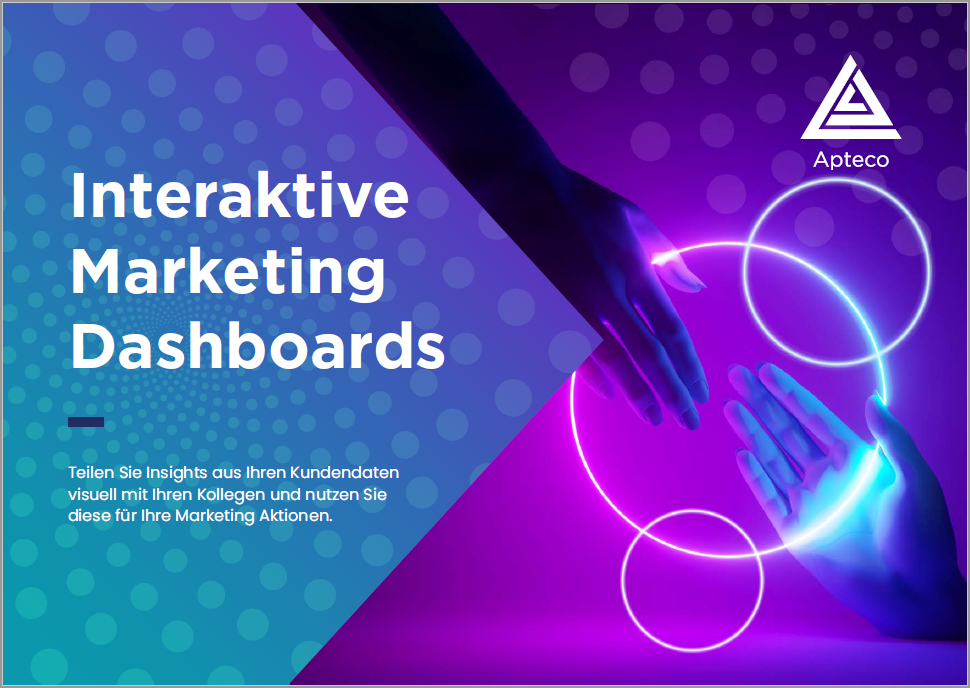 Interaktive Marketing Dashboards