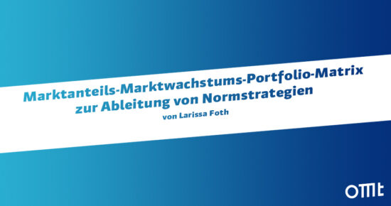 Marktanteils-Marktwachstums-Portfolio-Matrix