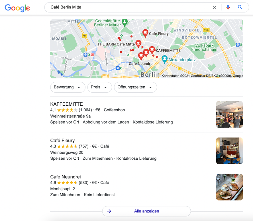 Google-Maps-Beitrag 3_Screenshot_Local-3-Pack_Café-Berlin-Mitte