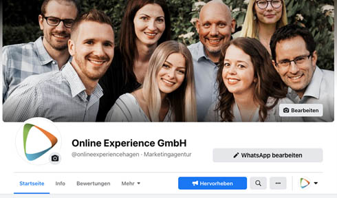 Team von Online Experience