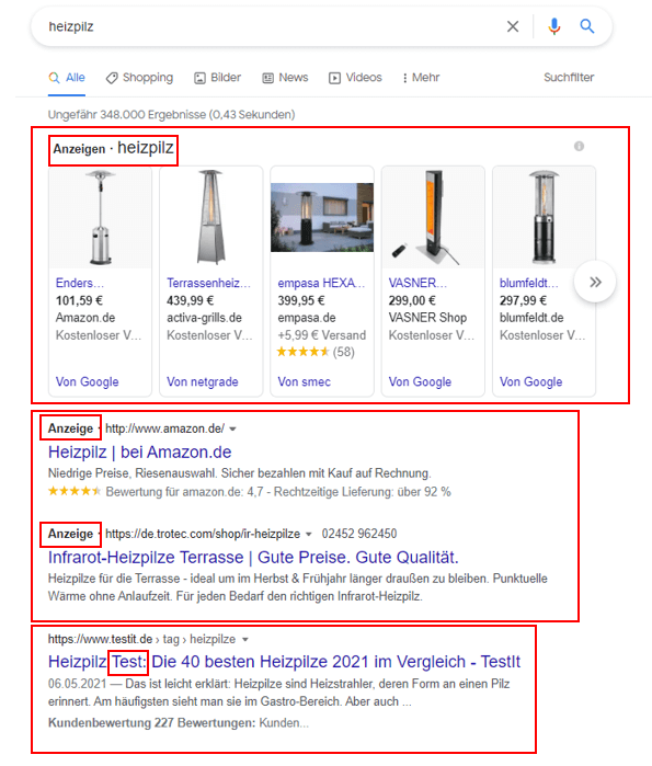 serp-analyse-commercial-keyword-heizpilz