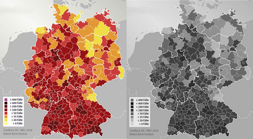 Corona Inzidenz Karte