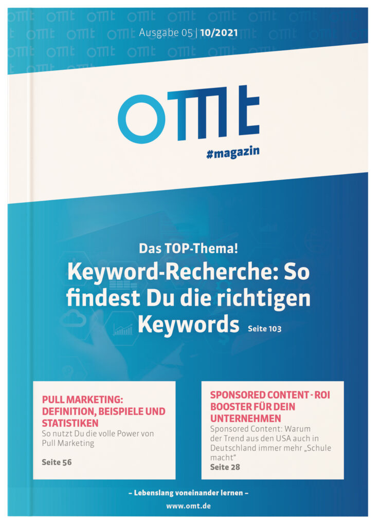 OMT-Magazin: Ausgabe #5 (10/2021)