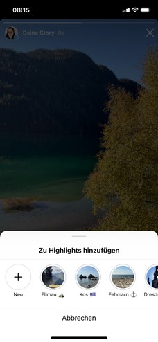 benennung-highlights-instagram-story