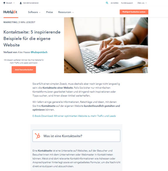 hubspot-unternehmensblog