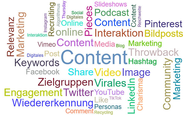 Content Pieces - so vielfältig wie Deine Inhalte. Es gibt unzählige Möglichkeiten, wie Du Deine im Online-Marketing mit den richtigen Inhalten in Szene setzen kannst und einen Mehrwert für Deine Zielgruppe lieferst.