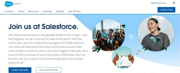 salesforce-karriereseite