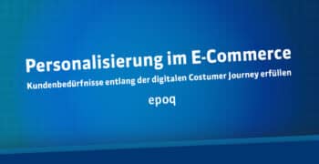 Personalisierung im E-Commerce