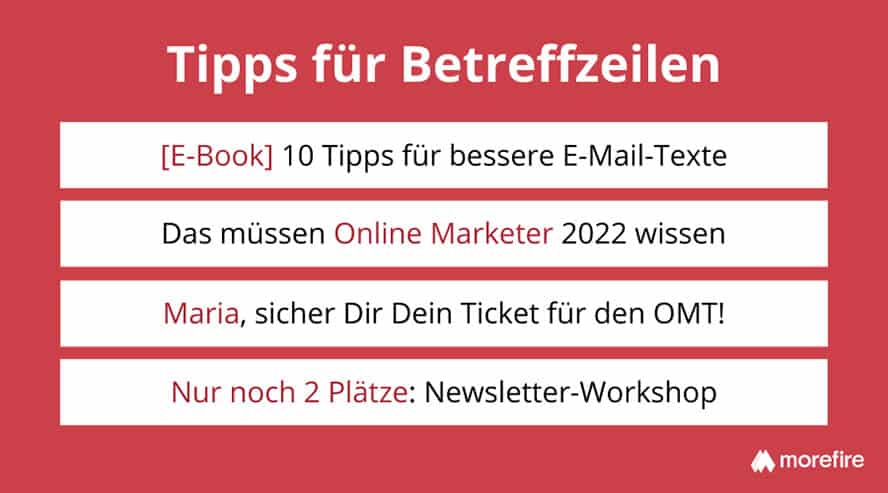 morefire_Newsletter_Betreffzeilen_