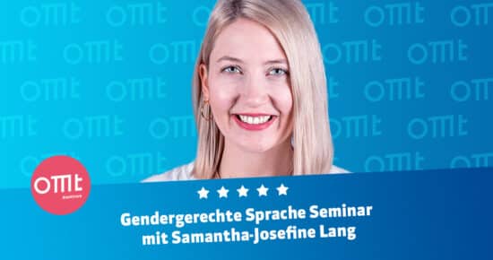 Gendergerechte Sprache Seminar ! <br>Dein Workshop mit Samantha-Josefine Lang