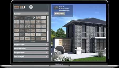 Klinker Profi Beispiel Webseite Konfigurator