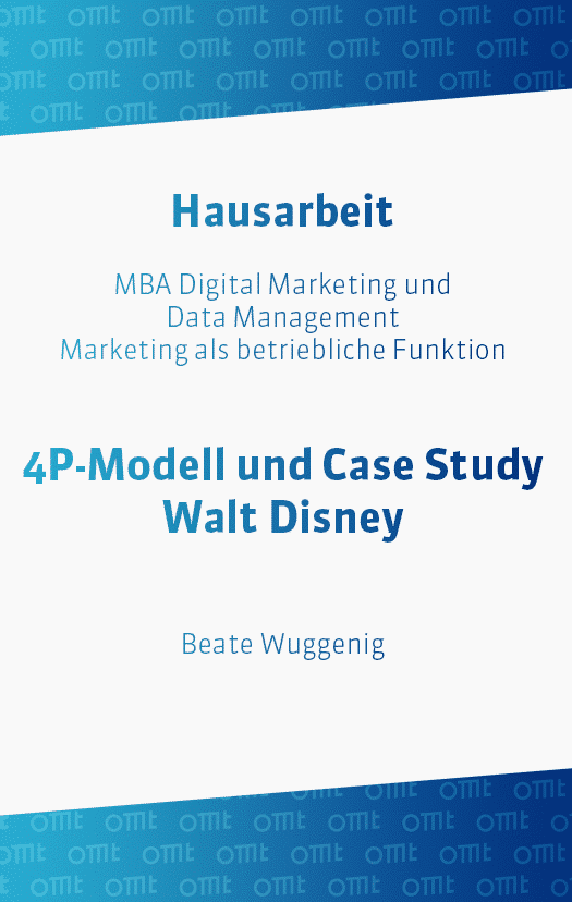 4P-Modell und Case Study Walt Disney