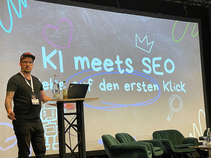 Vortrag KI meets SEO Campxx 2023