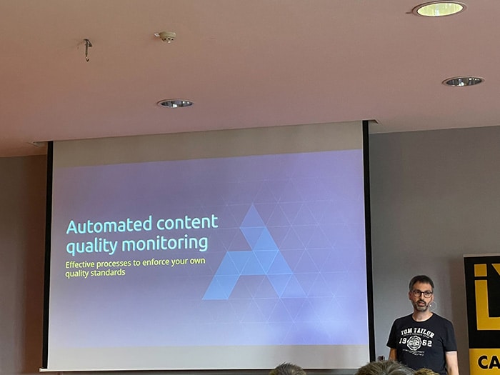 Vortrag automated Content Campixx 