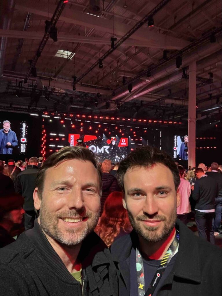 Bruno Schmidt auf der OMR