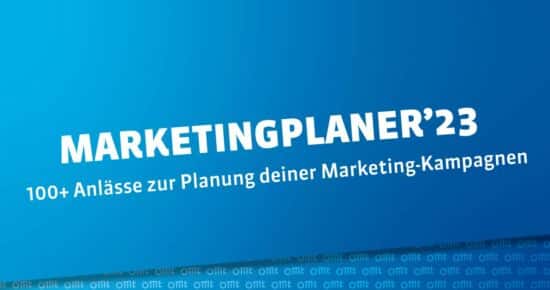  100+ Anlässe zur Planung deiner Marketing-Kampagnen
